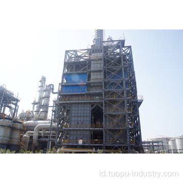 Superheater uap untuk unit ethylbenzene/styrene